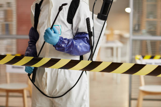 Professional Biohazard technician working in Commerce, GA
